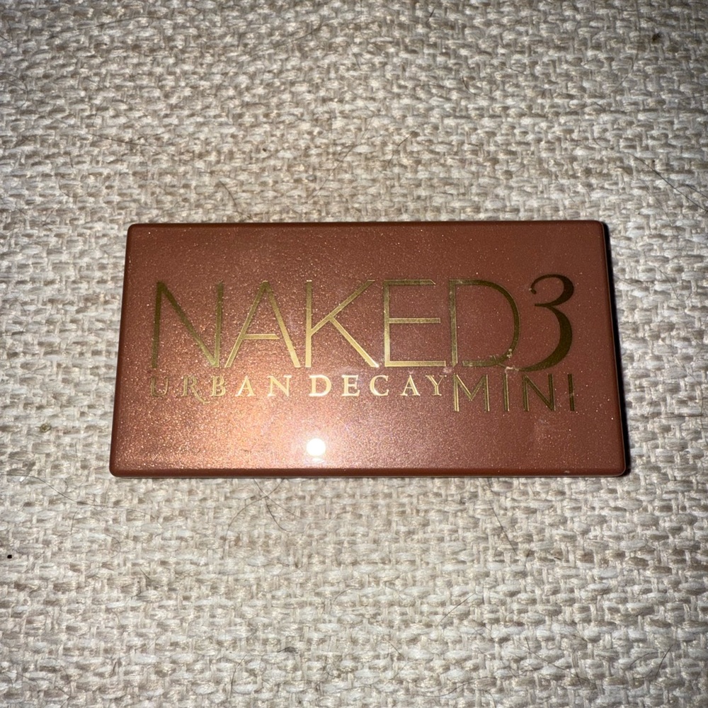 Urban Decay Naked3 Mini Eyeshadow Palette - Gold and Tan